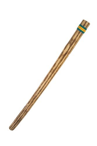Africa Heartwood Project   40'' Chilean Cactus Rainstick Musical Instrument   Handcrafted Rain Stick Shaker With Rasta Yarn Wrap