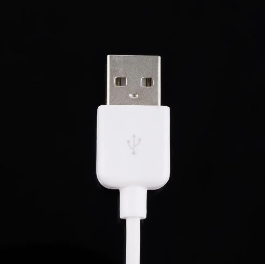 KUJOBUY USB Charger Sync Docking Station Cradle for Apple iPod Shuffle 2nd/3rd Gen, Nano, Classic - White MP3 Player Docking Station