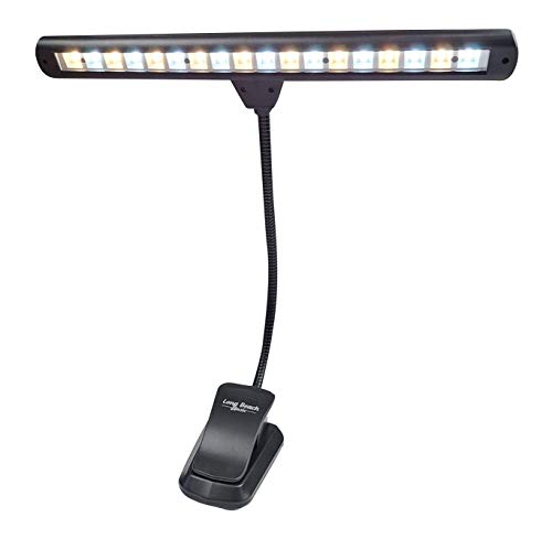 Extra Wide Clip On Music Stand Orchestra Light  18 Led Rechargeable Usb Piano, Desk, Reading Lamp