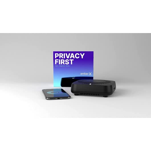 Amber X Smart Personal Cloud Storage Device Data And Media Files, Built In 512Gb High Speed Ssd With Usb Storage, Plex And Home