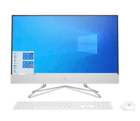 Hp Latest 24-Df0076 All-In-One Desktop 23.8'' Touch Screen Ips Display, Amd Ryzen 5 3500U Processor, 8 Gb Ram, 1 Tb Hdd, Hdmi, W