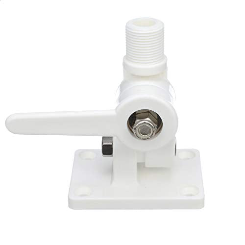 Seachoice 4 Way Nylon Antenna Ratchet Mounting Kit, White Finish