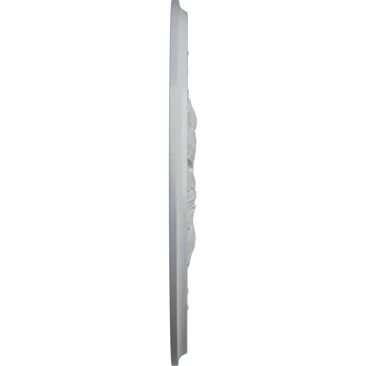 Ekena Millwork Cm12Lefrf Legacy Acanthus Ceiling Medallion, 12 3/4''Od X 7/8''P (Fits Canopies Up To 3 1/2''), Hand Painted Fros