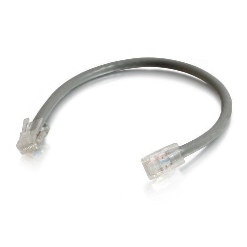 C2G/ Cables To Go 24959 Cat5E Cable   Non Booted Unshielded Ethernet Network Patch Cable, Gray (1 Foot, 0.30 Meters)