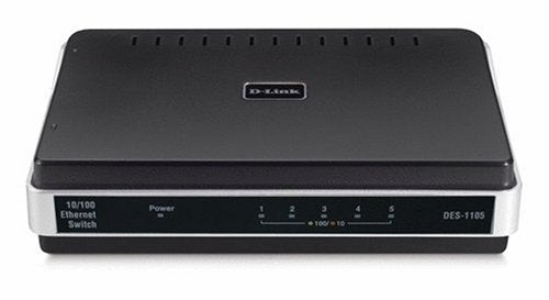 D Link Des 1105 5 Port 10/100 Desktop Switch