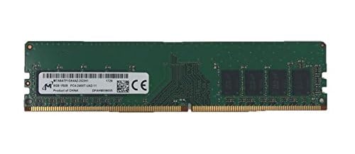Micron 8Gb Pc4 19200 Ddr4 2400Mhz 288 Pin Desktop Dimm Memory Module Mfr P/N Mta8Atf1G64Az 2G3H1