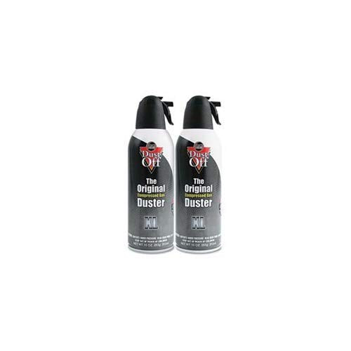 Falcon Disposable Compressed Gas Duster, Two 10Oz Cans Per Pack (Case Of 6)