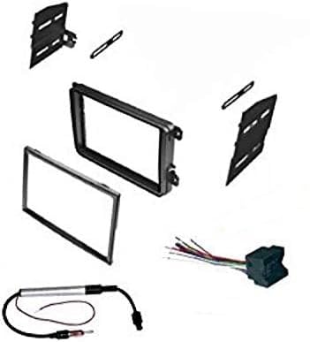 Asc Double Din Car Stereo Radio Dash Kit, Wire Harness, And Antenna Adapter For Vw Volkswagen: 12 15 Beetle,09 14 Cc,07 14 Eos,10 14 Golf,06 14 Gti,06 15 Jetta,06 14 Passat,06 09 Rabbit,09 14 Tiguan