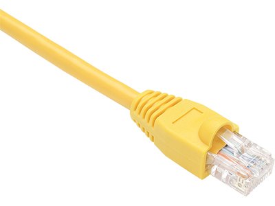 7Ft Yellow Cat6 Patch Cable, Utp, Snagless