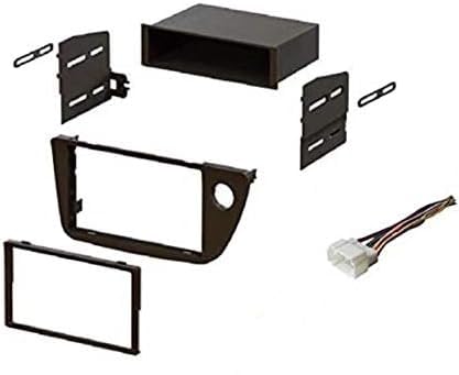 Asc Audio Car Stereo Dash Install Kit And Wire Harness For Installing An Aftermarket Radio For 2002 2003 2004 2005 2006 Acura Rsx