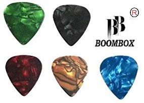 Boombox  5 Pieces 0.46Mm Guitar Pick (Pack Of 5)
