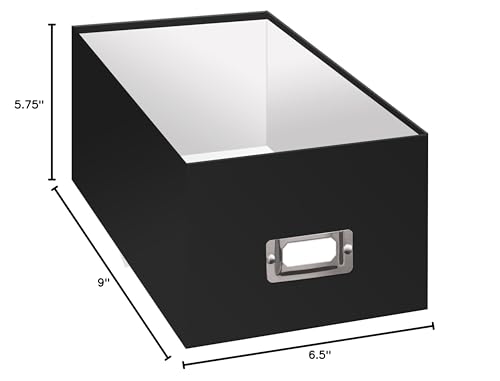 Pioneer Photo Albums Bcd 1/Blk Bcd 1Blk Cd/Dvd Storage Box, Black