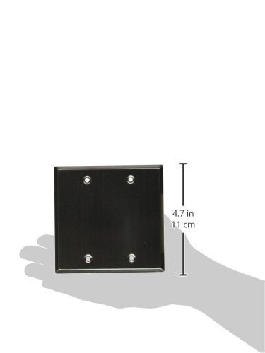 Seismic Audio Sa Plate15 Stainless Steel Blank Gang Wall Plate