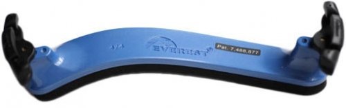 Everest Spring Collection Violin Shoulder Rest 4/4, Blue