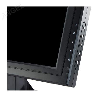 Angel Pos 1006017 17 Inch Pos Tft Lcd Touchscreen Monitor, Black