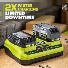 Ryobi One+ 18V Dual Port Simultaneous Charger Pcg005