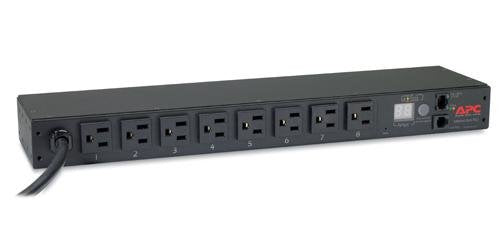 Apc Rack Pdu, Metered, 1U, 15A, 100/120V, (8) 5 15 (Ap7800B)