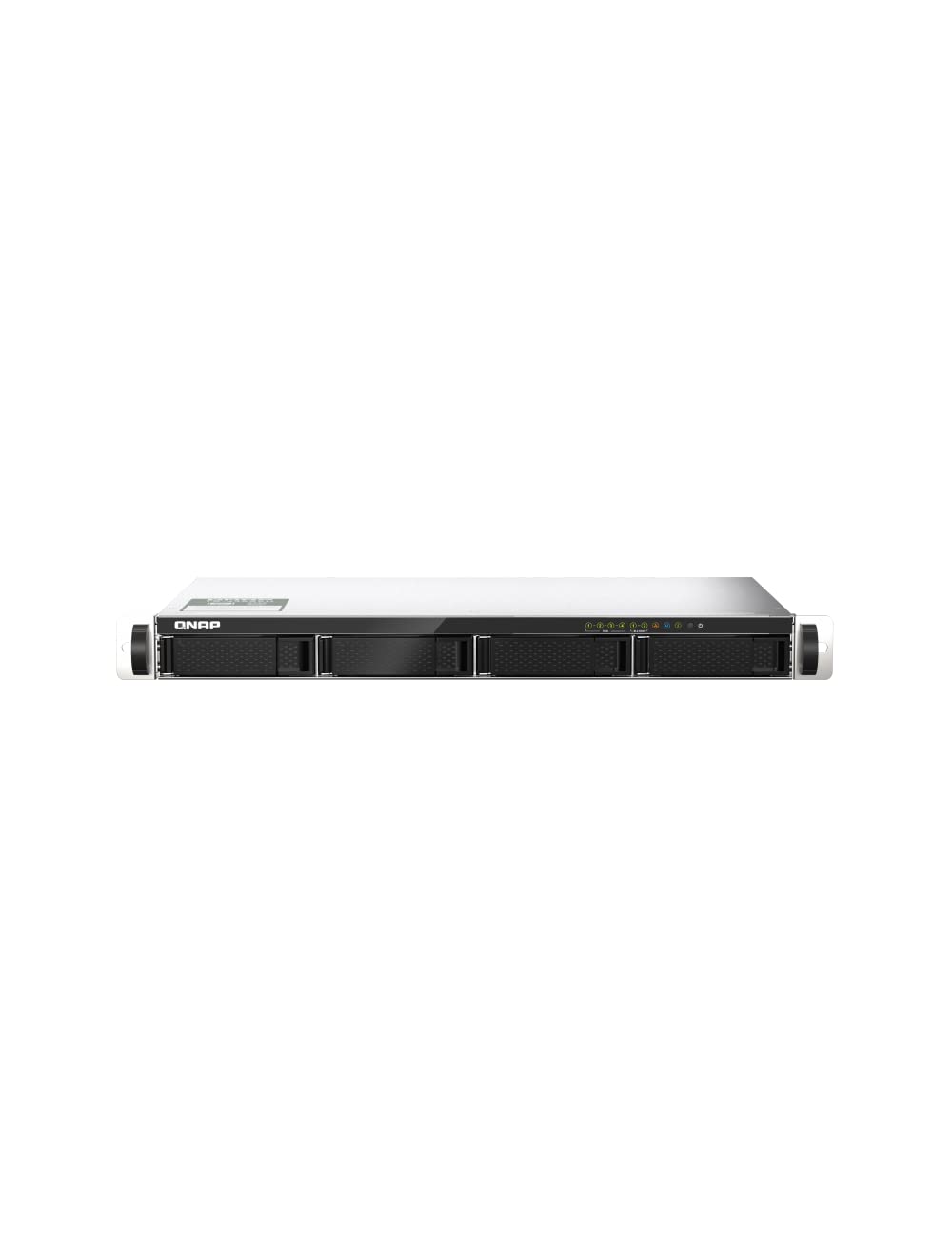 Qnap Ts 435Xeu 4G Us 4 Bay High Speed Short Depth Rackmount Nas With M.2 Nvme Ssd, Quad Core Marvell Octeon Cpu, 4Gb Ddr4 Memory