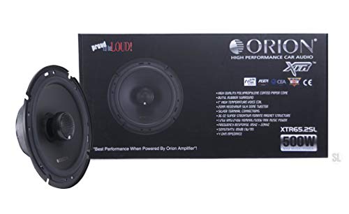 Orion Xtr Series Coaxials Speakers (Xtr65.2Sl / 6.5'' Slim)