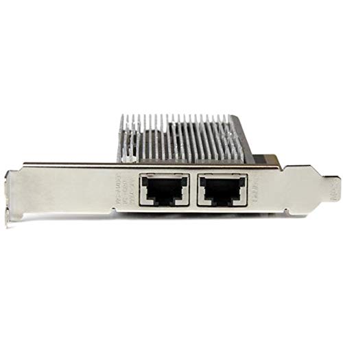 Startech.Com 2 Port 10Gb Pcie Nic With Native Link Aggregation   10Gbase T Ethernet Card   100/1000/10000 Mbps Lan Card (St20000