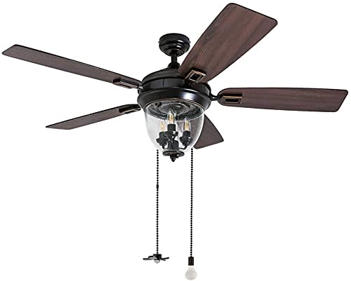 Pull Chain Extension For Ceiling Fans And Light Fixture, 59-Inch Long With 6 Matching Connectors (Orb)