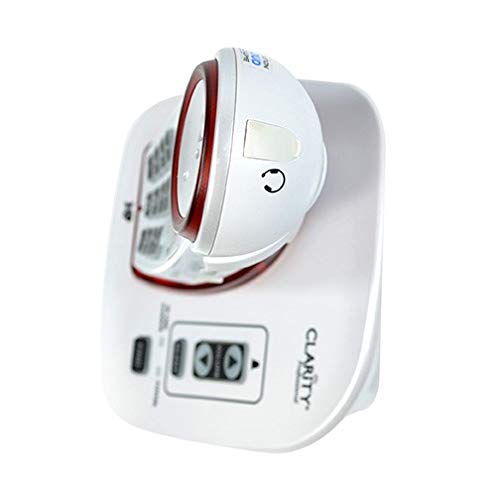 Clarity Xlc3.4+ Dect 6.0 Landline Amplified Cordless Phone, Extra Loud Ringer, Big Buttons Cordless Home Phone, Talking Caller Id & Dual Power Battery