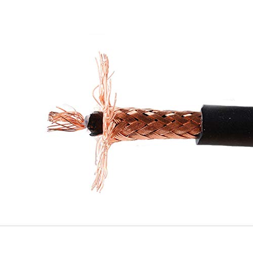 Saphue Guitar Bass Patch Cable Multi Effects Guitar Pedal, Solderless Pedalboard Cable Kit,10Ft Cable 10 Tip Connectors Solderle