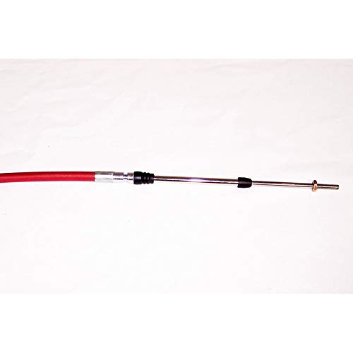 Push Pull Throttle Cable 7 Feet Long With Groove For Mounting Clip Boat, Vw Baja