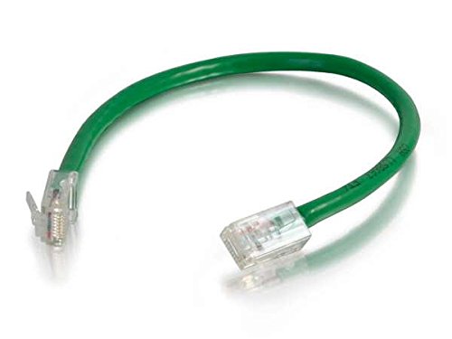 C2G 00964 Cat6 Cable   Non Booted Unshielded Ethernet Network Patch Cable, Green (6 Inch)