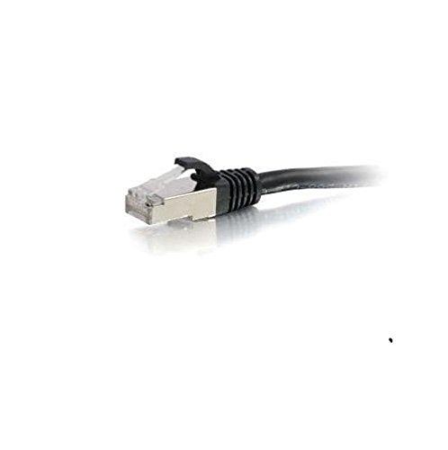 C2G 00706 1Ft Cat6A Snagless Shielded (Stp) Network Patch Cable   Black   Category 6A For Network Device   Rj 45 Male   Rj 45 Ma
