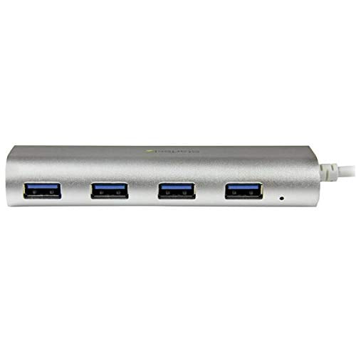 Startech.Com 4 Port Usb Hub, Usb A To 4X Usb A Ports, Usb 3.2 5Gbps, Bus Powered, Portable Laptop Hub Expansion