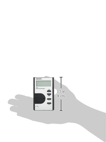 Seiko Dm71Se Pocket Size Metronome - Silver