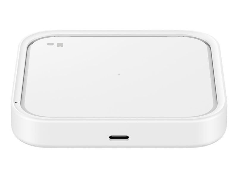 Samsung Galaxy 15W Wireless Charger Single, Cordless Super Fast Charging Pad W/ Wall Charger And Usb Type C Cable Included For G