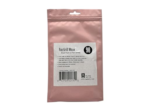 Bgears 2 Pieces Pack Cooling Fan Grill 90Mm