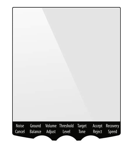 Minelab English Language Screen Protector Pack For Equinox Detectors, 5 Pack