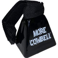 More Cowbell: 3 1/2 '' High Bell With Printed More Cowbell Snl Skit