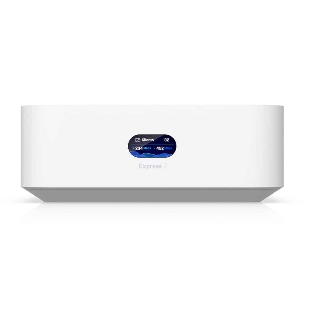 Ubiquiti UniFi Express 7 Wi-Fi 7 IEEE 802.11 a/b/g/n/ac/ax/be Ethernet Wireless Router
