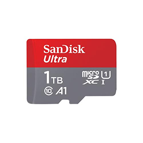 Sandisk 1Tb Ultra Microsdxc Uhs I Memory Card With Adapter   Up To 150Mbs, C10, U1, Full Hd, A1, Microsd Card   Sdsquac 1T00 Gn6