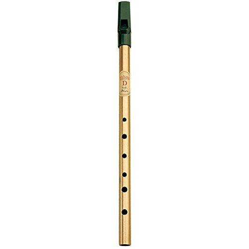 Waltons Whistle Brass   Key Of D   Fun & Colorful Brass Whistle   Irish & International Instrument   Perfect For Beginners, Inte