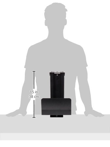 Safco Products 2176 Ergo Comfort Fixed Mount Cpu Holder, Gray