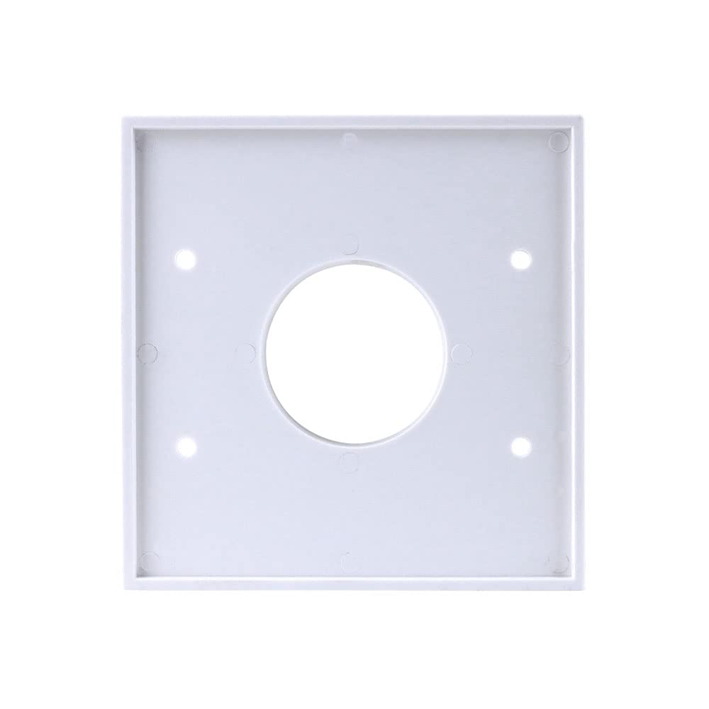 Skywalker Dual Gang Wall Plate With 1-3/4In Opening (White)