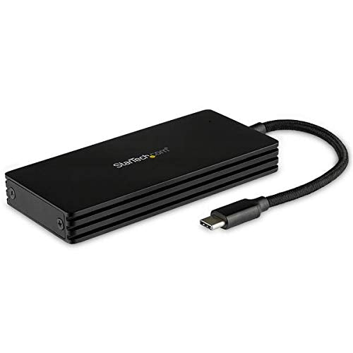 StarTech.com M.2 SSD Enclosure for M.2 SATA Drives   USB 3.1 G   USB C   Portable M.2 External Enclosure (SM21BMU31CI3)