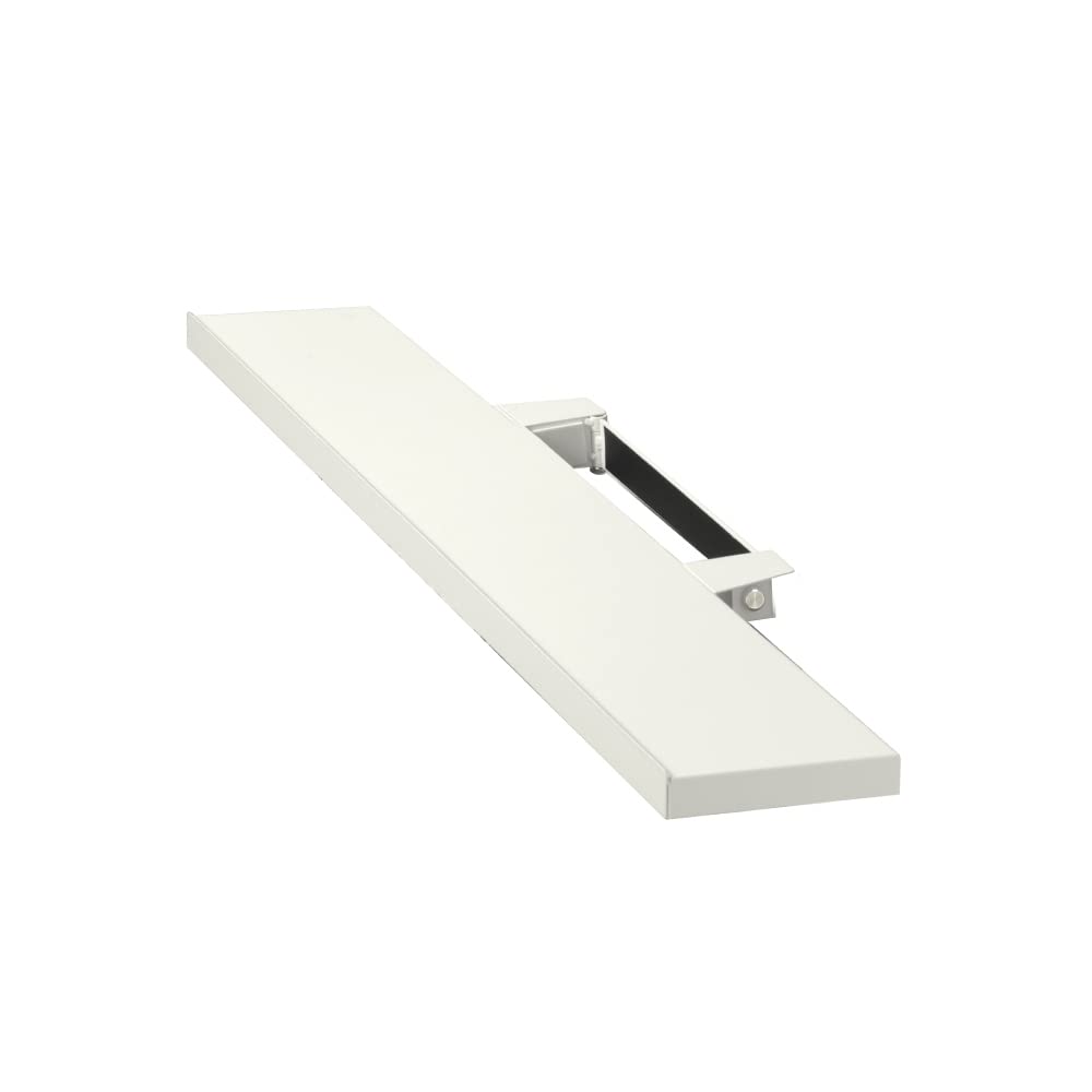 Wall Soundbar Shelf For Tv Stand Model V4, Medium Size, Width 95 Cm / 37.4'', Satin White