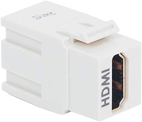 HDMI MODULAR CONNECTOR WHITE