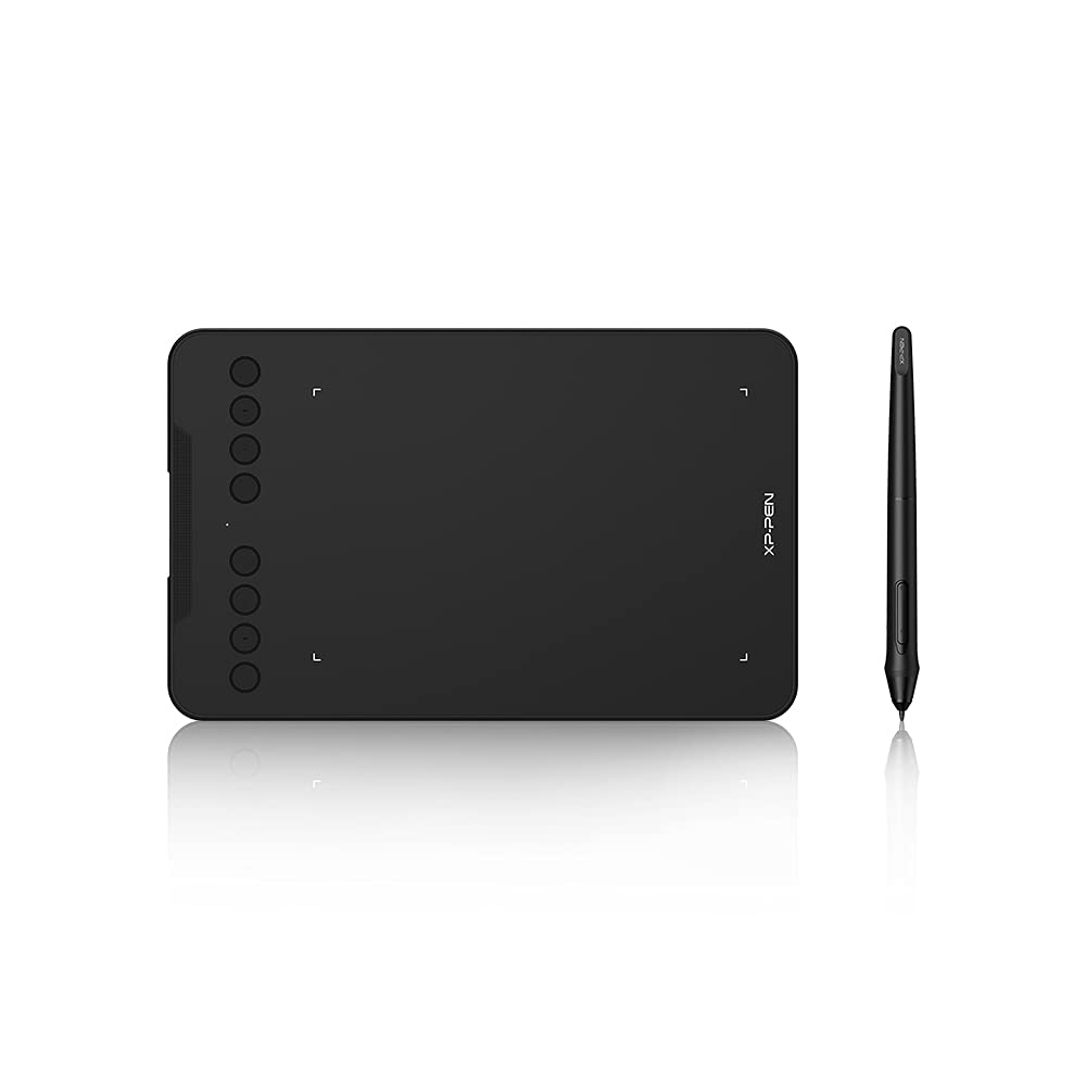 XPPen Deco Mini7 Drawing Tablet Computer Graphic Tablet with 8192 Levels Pressure, 7 x 4 inch Artist Pen Tablet 8 Shortcut Keys 