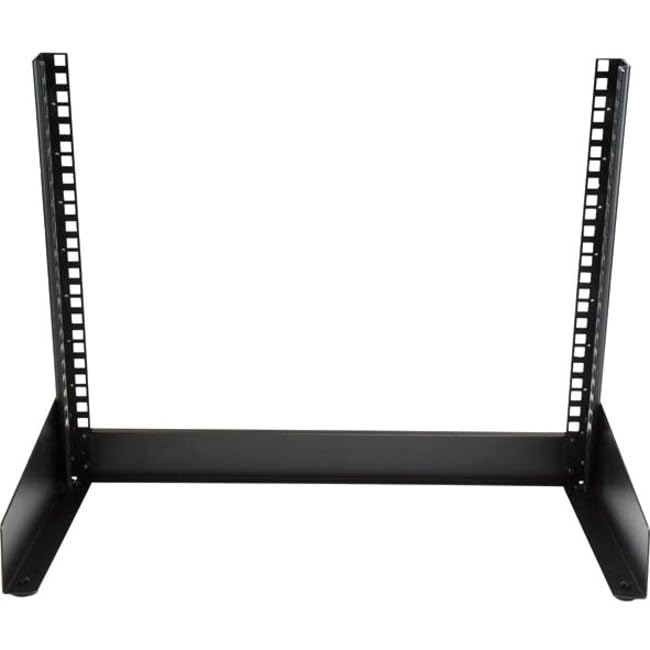 Startech.Com 2 Post 8U Desktop Server Rack, Small Open Frame 19In Computer Rack, Compact Network Rack For Av / Studio / Data / I
