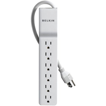 Belkin Be106001 06R 720J 6 Outlet Surge 6 Cord