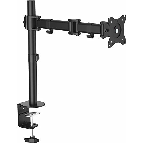 Startech.Com Desk Mount Monitor Arm For Up To 34'' Vesa Compatible Displays   Articulating Pole Mount Single Monitor Arm   Ergon