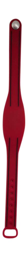 5 Red Adjustable 26 Bit Proximity Wristbands Authorizid Weigand Prox Wrist Band Compatable With Isoprox 1386 1326 H10301 Format