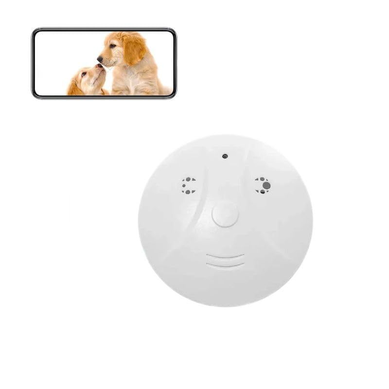 Intelligent Smoke Camera, Supports Remote Monitoring With Mobile Phone,With Audio 1080P High-Definition Wifi, Suitable For Home 